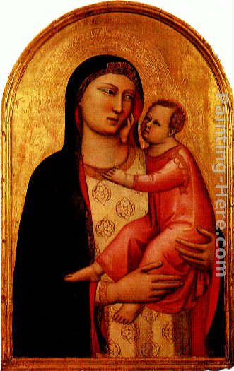 Madonna and Child painting - Bernado Daddi Madonna and Child art painting Madonna and Child painting - Bernado Daddi Madonna and Child art painting